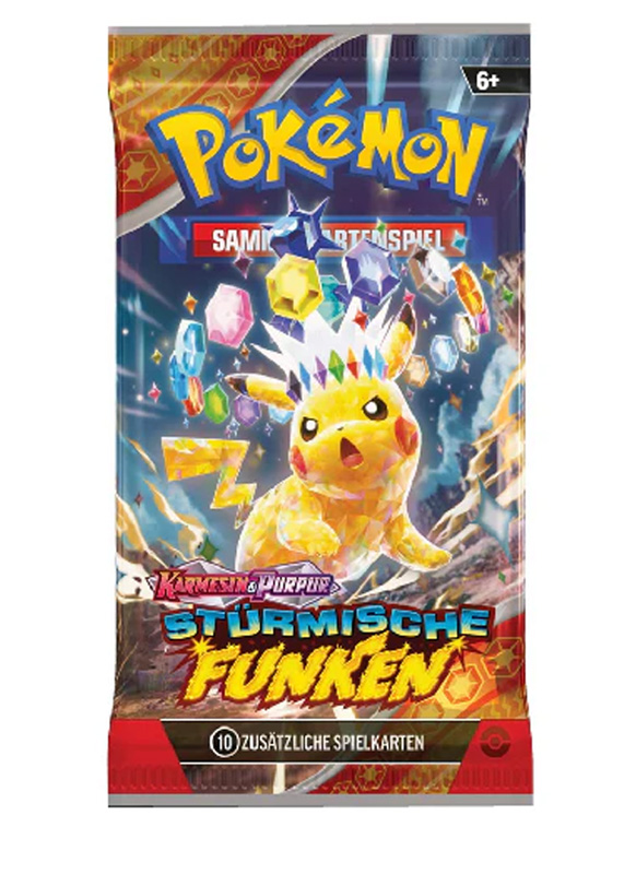 Karmesin & Purpur Stürmische Funken - Booster (DE)