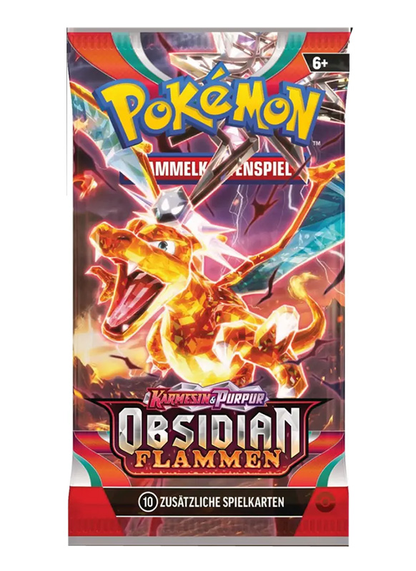 Karmesin & Purpur Obsidian Flammen - Booster (DE)