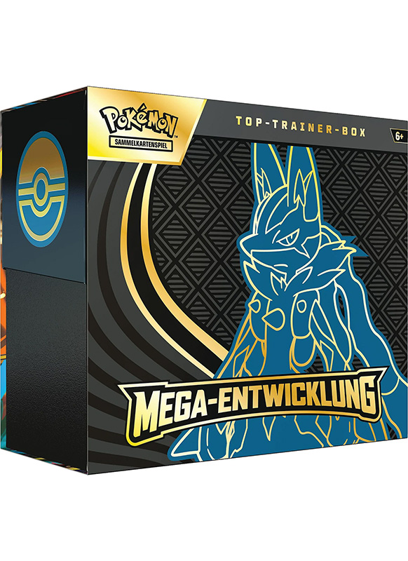 Pokémon Top-Trainer-Box Mega-Entwicklung: Lucario
