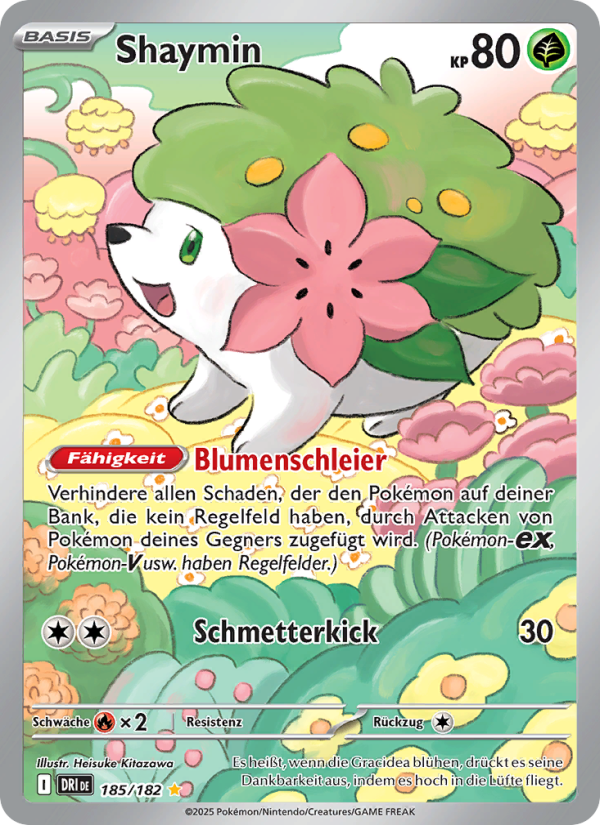 Shaymin ex 185/182